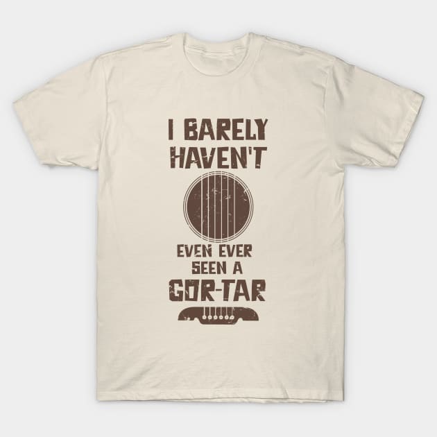 Andy Dwyer Guitar T-Shirt by jeffbas90